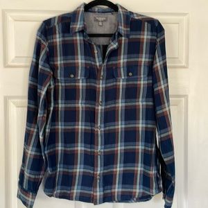 Toad and Co Men’s long sleeve flannel size Small